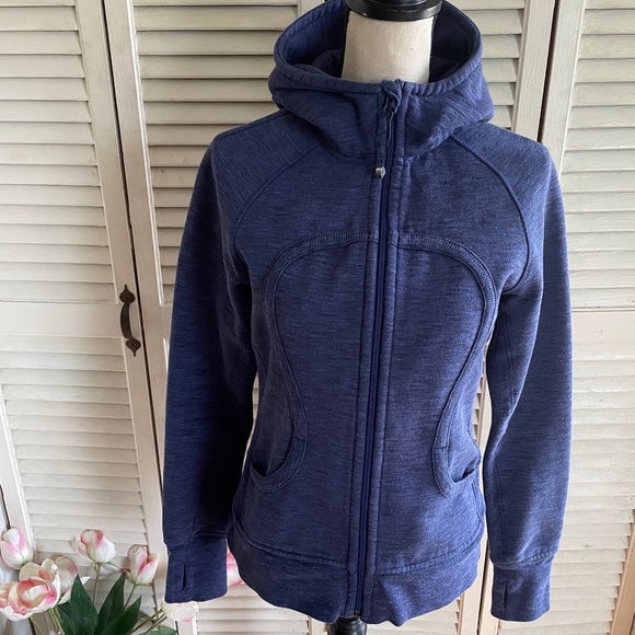 LULULEMON Purple Scuba Full Zip Hooded Jacket - Picture 3 of 6